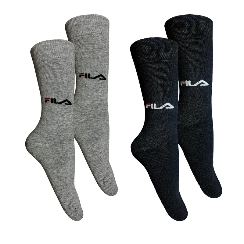 جوراب ساق بلند مردانه مدل حوله ای کد FL-TRB بسته 2 عددی