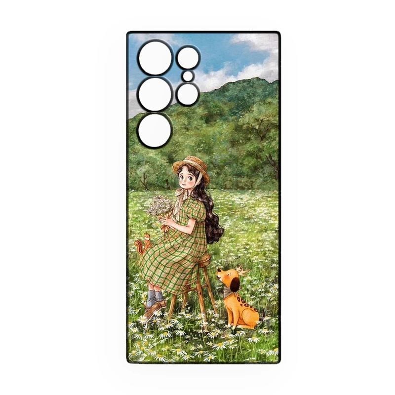 کاور طرح دخترانه کد 272 مناسب برای گوشی موبایل سامسونگ Galaxy S25 Ultra