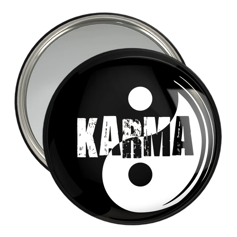 آینه جیبی خندالو مدل یین و یانگ کد 27683