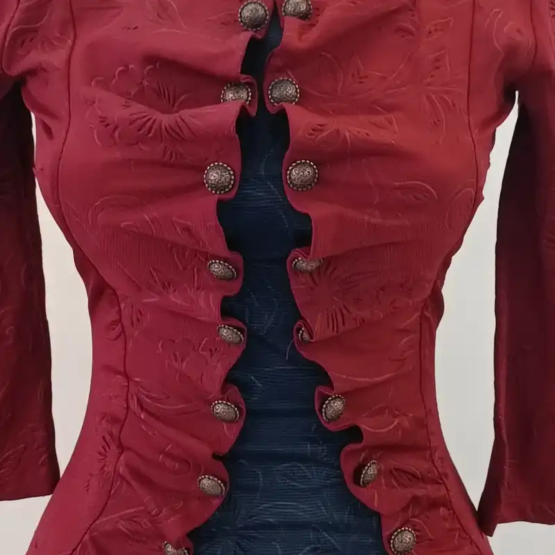 پیراهن زنانه مدل مجلسی گل برجسته