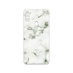 MAHOOT  Blanco-Smoke-Marble Cover Sticker for Samsung Galaxy M11