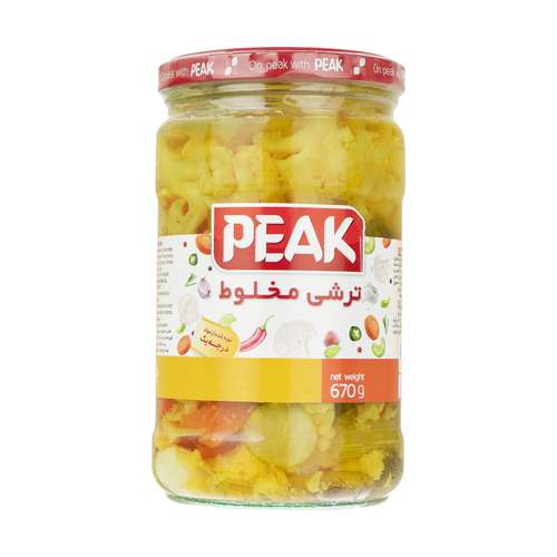 ترشی مخلوط پیک - 670 گرم