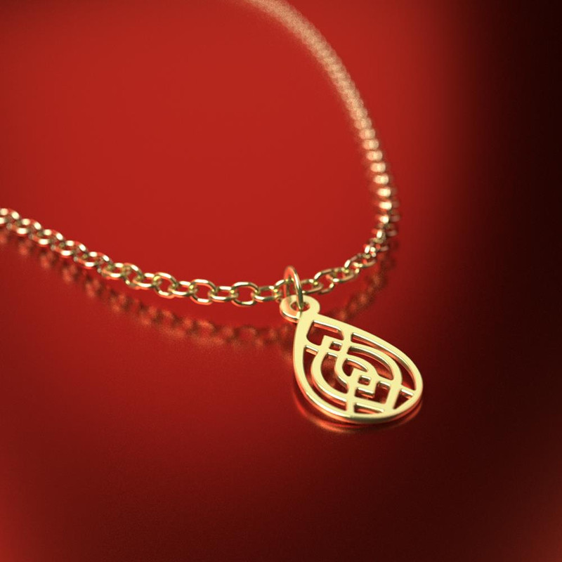 آویز ساعت طلا 18 عیار زنانه مدوپد مدل هندسی کد CA13503 آویز ساعت طلا 18 عیار زنانه مدوپد مدل هندسی کد CA13503