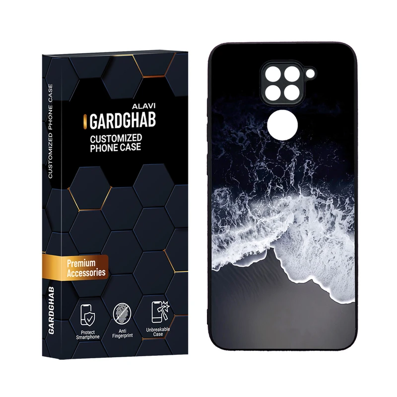 کاور گارد قاب مدل دورژله ای منظره و طبیعت مناسب برای گوشی موبایل شیائومی Redmi Note 9