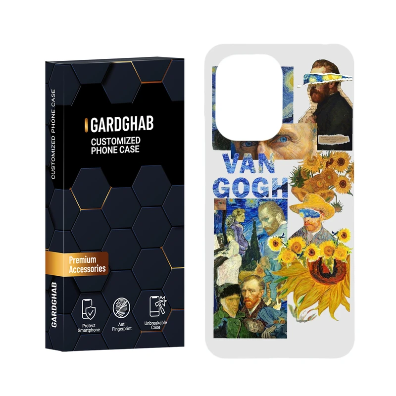 کاور گارد قاب مدل هنری مناسب برای گوشی موبایل شیائومی Redmi 13C 4G / Poco C65