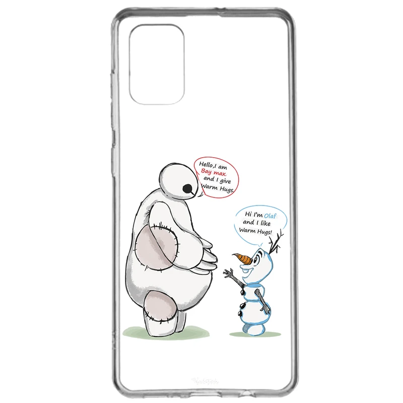 کاور طرح Olaf & Baymax مناسب برای گوشی موبایل سامسونگ Galaxy A51 
