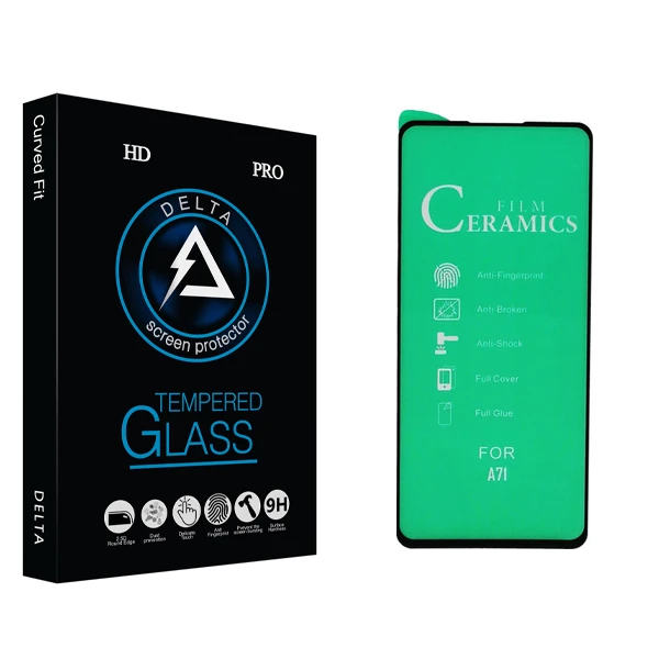 محافظ صفحه نمایش سرامیکی دلتا مدل HD مناسب برای گوشی موبایل سامسونگ Galaxy A71