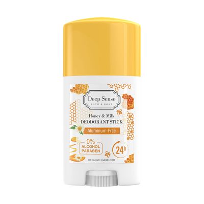 نقد و بررسی استیک ضد تعریق زنانه دیپ سنس مدل شیر و عسل وزن 40 گرم توسط خریداران