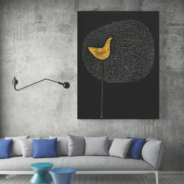  تابلو شاسی طرح نستعلیق مدل TSH341