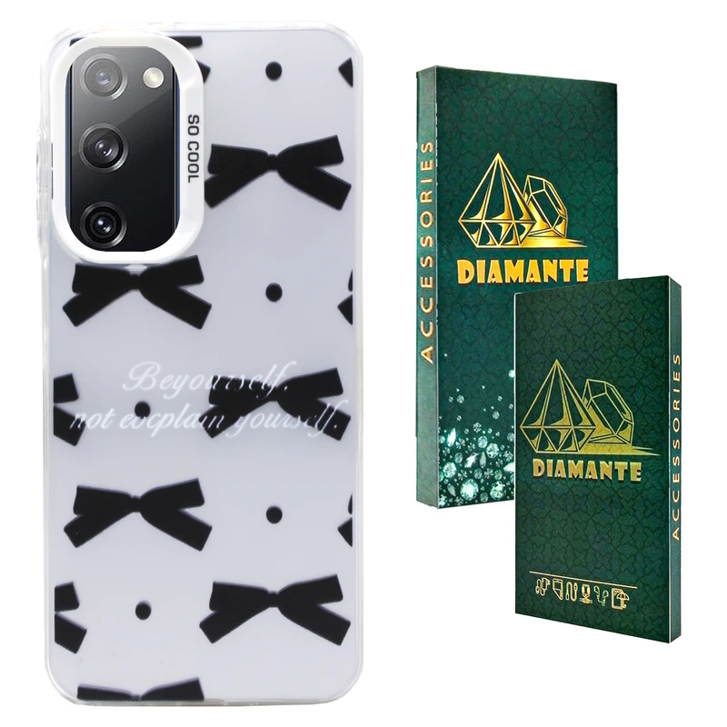 کاور دیامانته مدل Papillon Gn مناسب برای گوشی موبایل سامسونگ Galaxy S20 FE