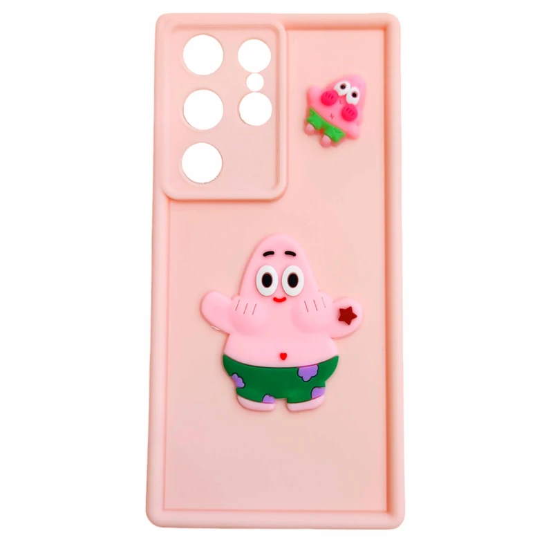 کاور طرح سولید عروسکی مدل solid مناسب برای گوشی موبایل سامسونگ Galaxy S23 Ultra