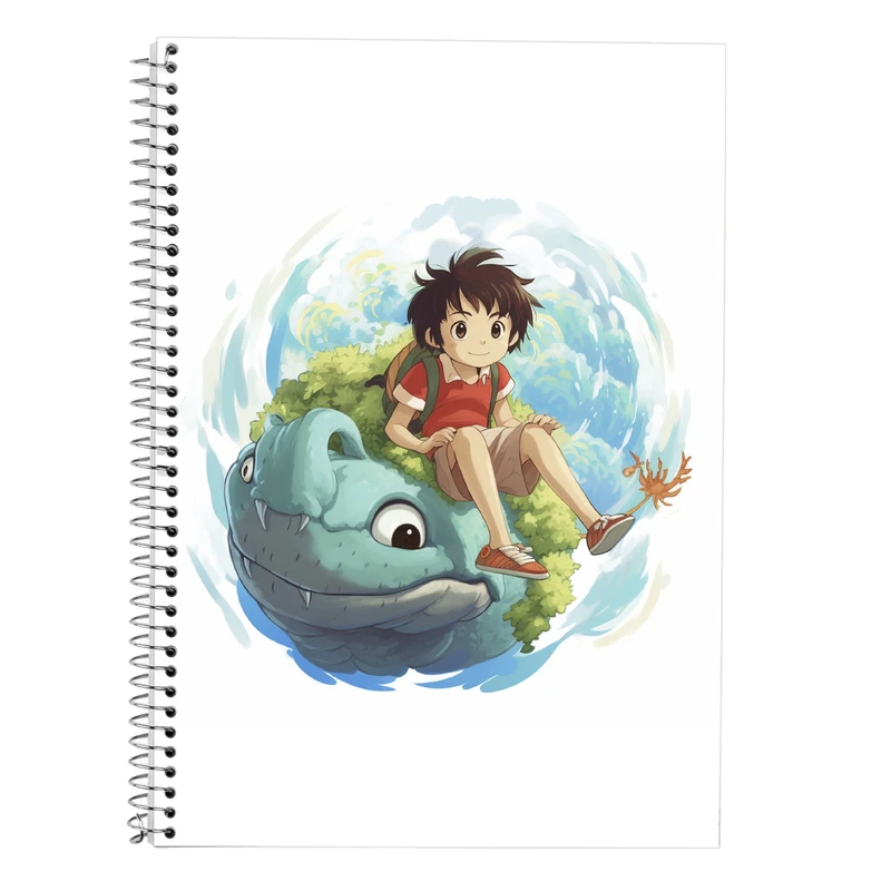 دفتر لغت 50 برگ مدوپد طرح Ghibli کد DF2381