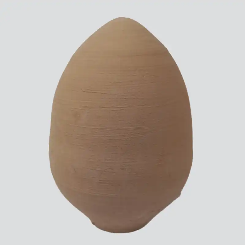 تخم مرغ سفالی خام مدل غازی کد EGG-LL1