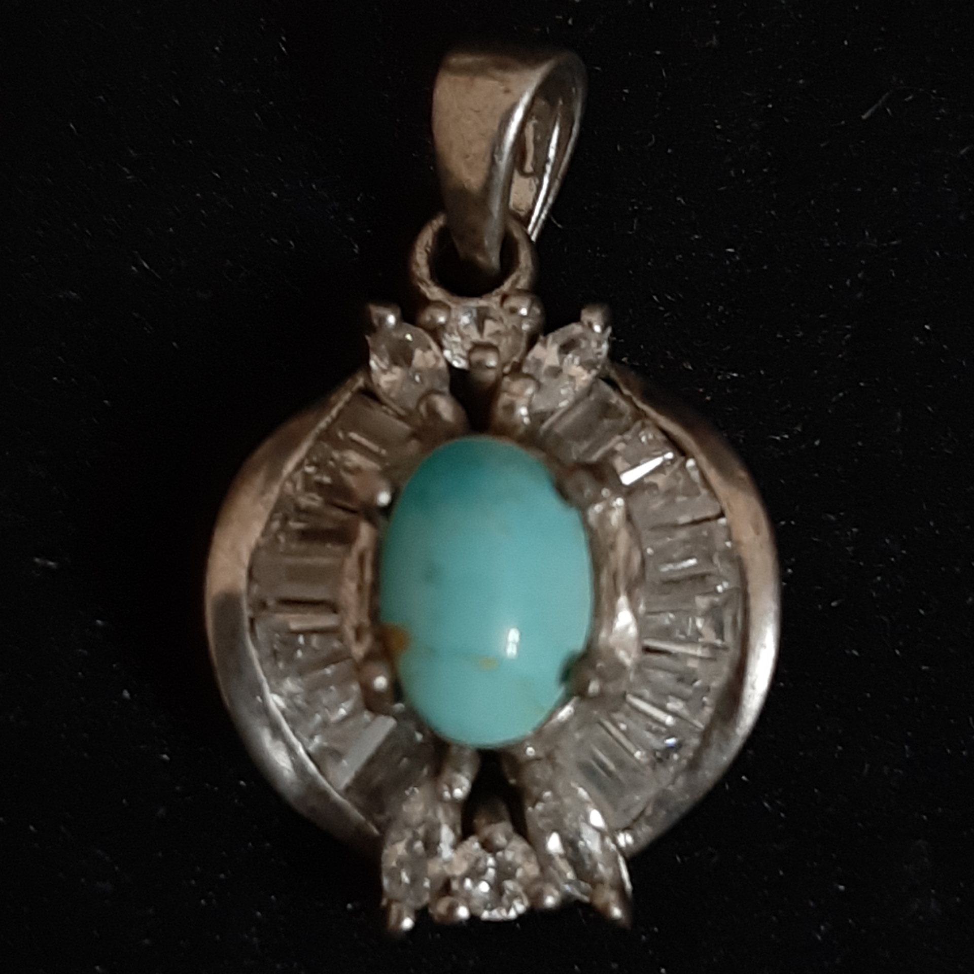 آویز گردنبند نقره زنانه مدل Vb_0098