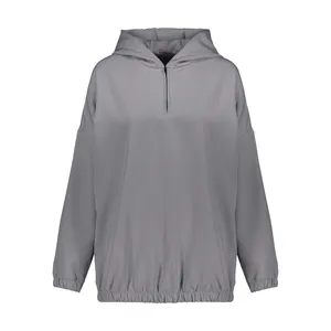 هودی زنانه هالیدی مدل a55344 رنگ طوسی تیره