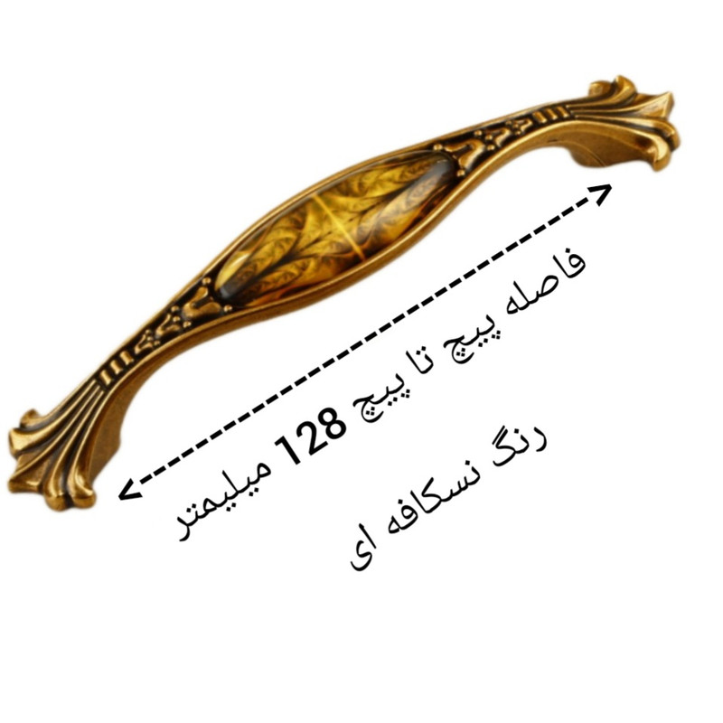 دستگیره کابینت مدل 26210 کد 128 دستگیره کابینت مدل 26210 کد 128