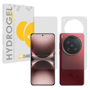 Daben Tough model Matte screen protector suitable for Vivo X200 Ultra mobile phone along with the back protector