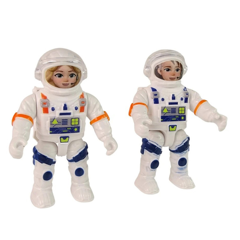 اسباب بازی مدل فضاپیما و هواپیمای فضایی طرح موشک شاتل فضانورد کد H323/3 مجموعه 8 عددی