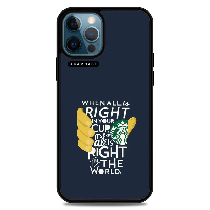کاور آکام مدل AMC-WA12PROMAX-STARBUCKS-31 مناسب برای گوشی موبایل اپل iPhone 12 Pro Max