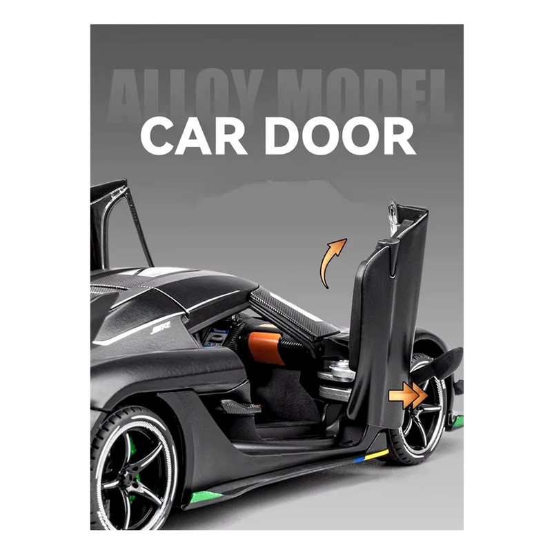 ماکت ماشین مدل فلزی KOENIGSEGG کد 296