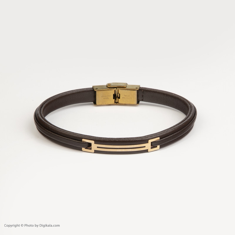 دستبند طلا 18 عیار مردانه مایا ماهک مدل MB1501