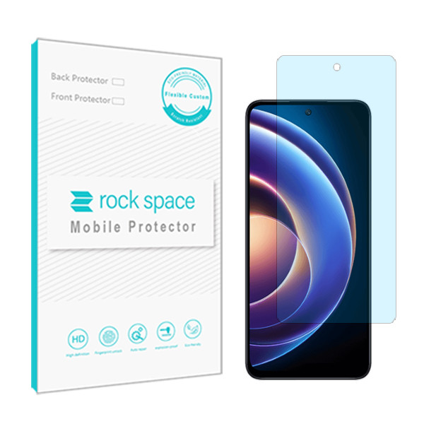 محافظ صفحه نمایش ضد اشعه آبی راک اسپیس مدل HyBLU مناسب برای گوشی موبایل شیائومی Redmi Note 12R