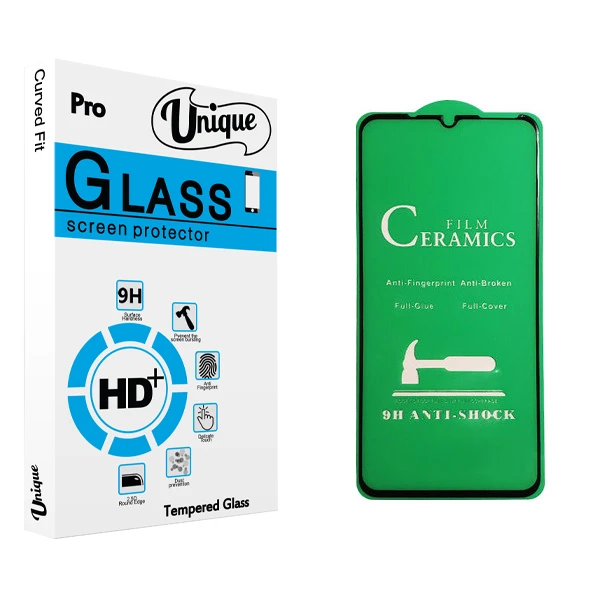 محافظ صفحه نمایش سرامیکی يونيک مدل +Clear مناسب برای گوشی موبایل شیائومی Mi 9