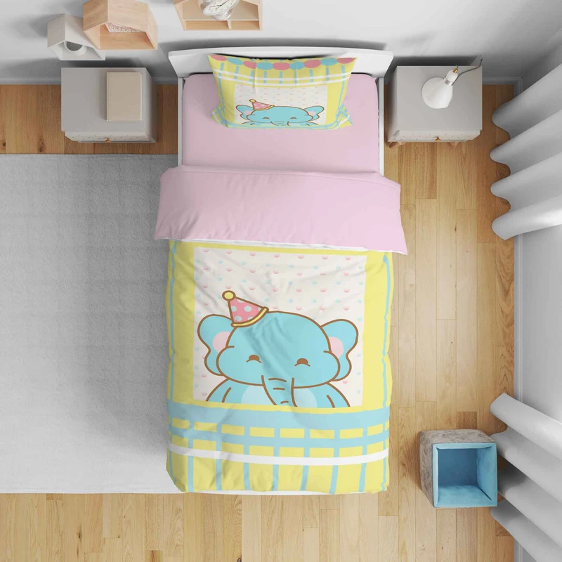 سرویس روتختی مدل فیل 5332 تک نفره 5 تکه