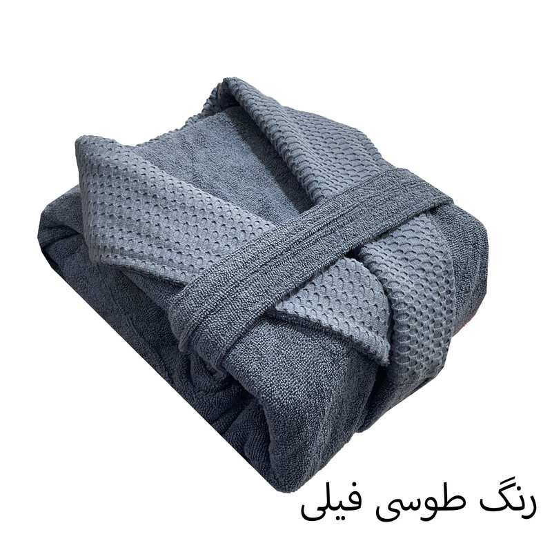 حوله پالتویی پودیران بافت  مدل یاقوتی ابریشمی سایز 126