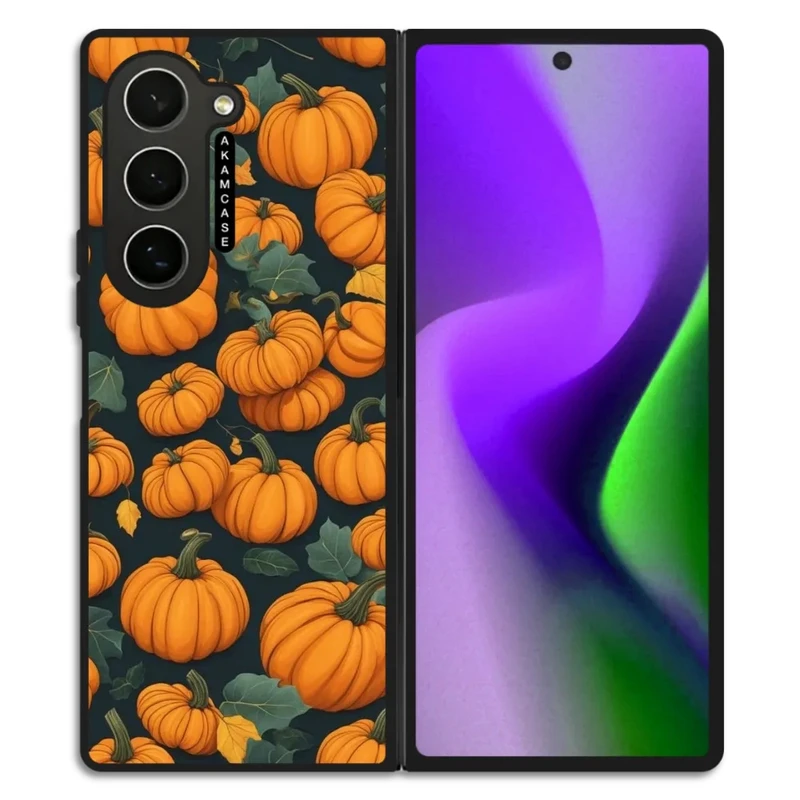 کاور آکام مدل AMC-WSGZFOLD6-PUMPKIN-17 مناسب برای گوشی موبایل سامسونگ Galaxy Z Fold 6
