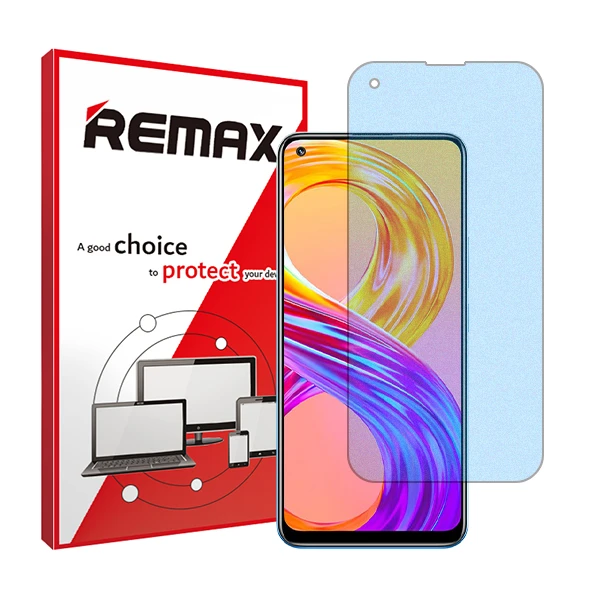 محافظ صفحه نمایش مات ضد اشعه آبی ریمکس مدل HyMBLU مناسب برای گوشی موبایل ریلمی 8 Pro