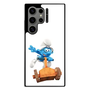 AKAM AMC-WSGS24U-SMURFS-17 Cover For Samsung Galaxy S24 Ultra