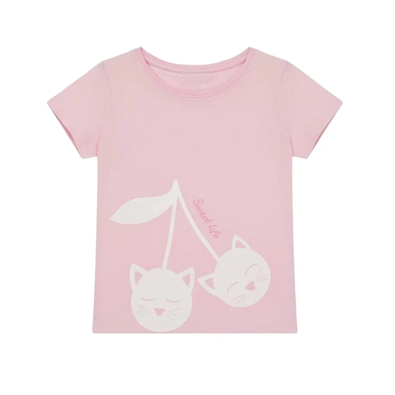 تی‌شرت آستین کوتاه دخترانه سین سی مدل 7033