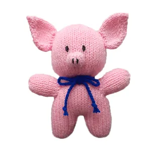 عروسک بافتنی طرح خوک مدل BS1