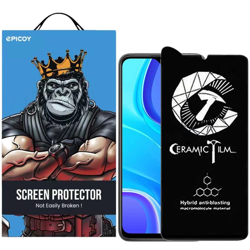 محافظ صفحه نمایش سرامیکی اپیکوی مدل CRM مناسب برای گوشی موبایل شیائومی Redmi 9/ Redmi 9 Prime