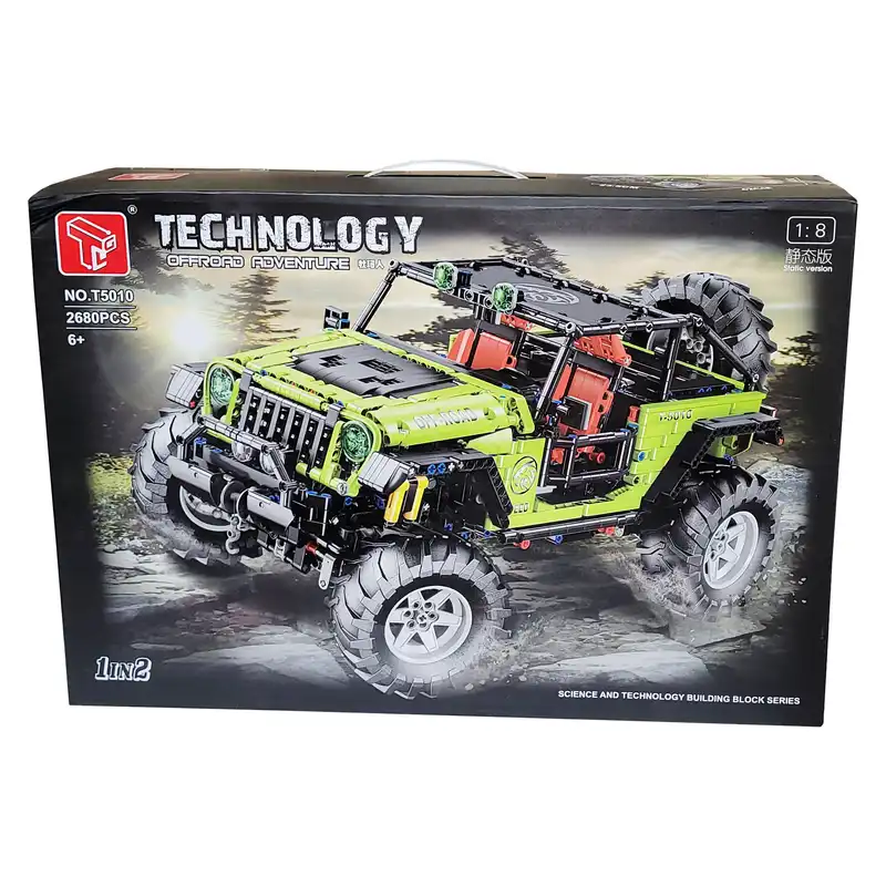 ساختنی مدل جیپ آفرود کد T5010