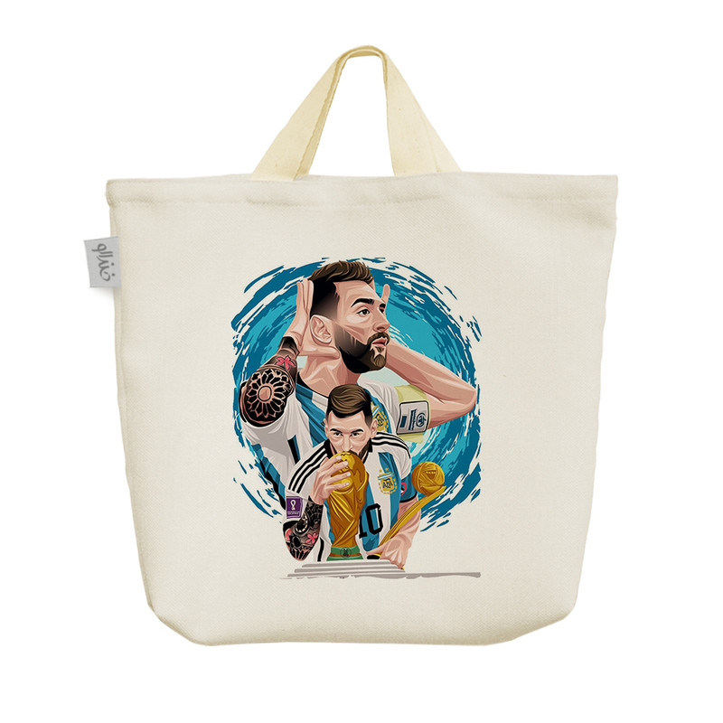 ساک خرید خندالو مدل لیونل مسی کد 5970