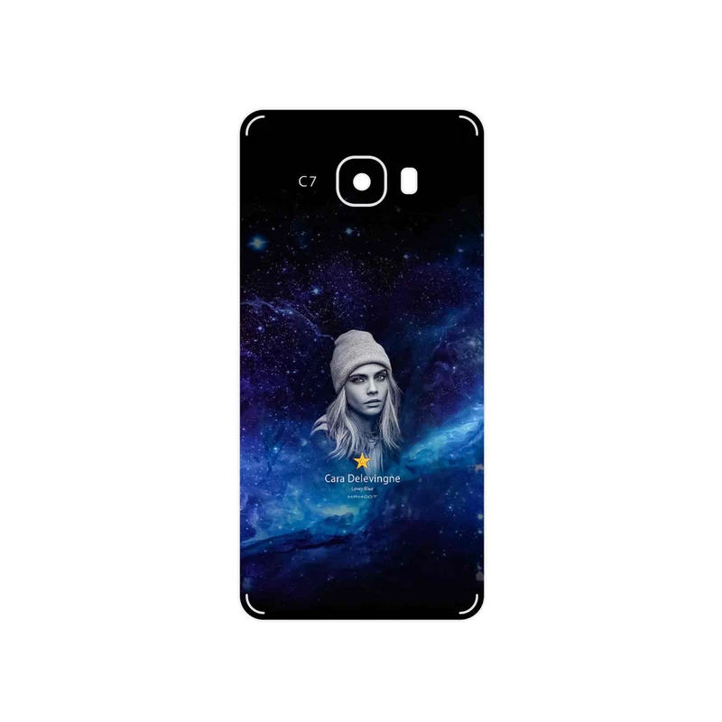 برچسب پوششی ماهوت مدل Cara Delevingne مناسب برای گوشی موبایل سامسونگ Galaxy C7