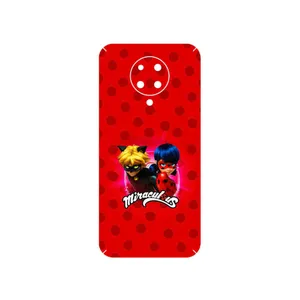 MAHOOT Ladybug and Cat Noir Cover Sticker for Xiaomi Poco F2 Pro