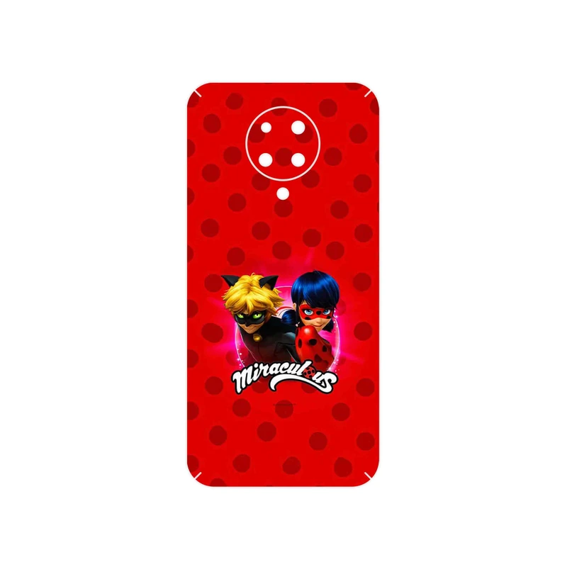 برچسب پوششی ماهوت مدل Ladybug and Cat Noir مناسب برای گوشی موبایل شیائومی Poco F2 Pro