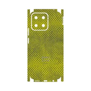 MAHOOT Yellow Snake Skin-FullSkin Cover Sticker for Honor X7c