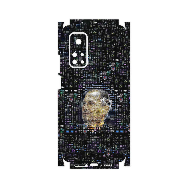 برچسب پوششی ماهوت مدل Collage of Steve Jobs 2-FullSkin مناسب برای گوشی موبایل شیائومی Mi 10T 5G
