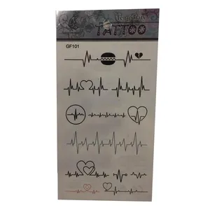 تتو موقت طرح ضربان د 101