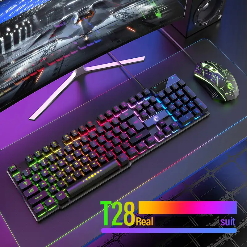ست گیمینگ رایکو مدل RGB-T28
