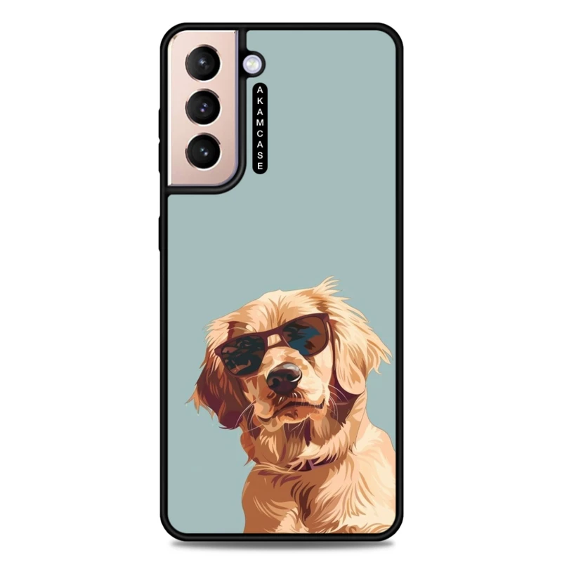 کاور آکام مدل AMC-WSGS21P-DOGS-27 مناسب برای گوشی موبایل سامسونگ Galaxy S21 Plus