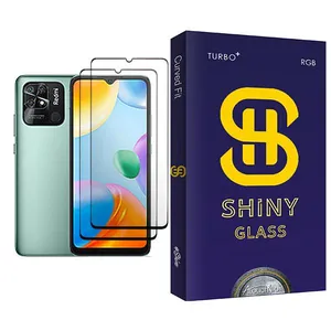 Atouchbo Shiny Glass MIX002 Screen Protector For Xiaomi Redmi 10C Pack Of 2