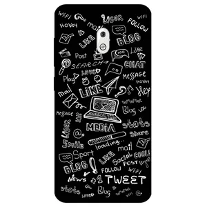 Megafone Social Media 1898 Cover For Nokia 2.1