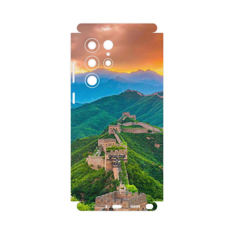 برچسب پوششی ماهوت مدل China Grand Wall-FullSkin مناسب برای گوشی موبایل سامسونگ Galaxy S22 Ultra 5G