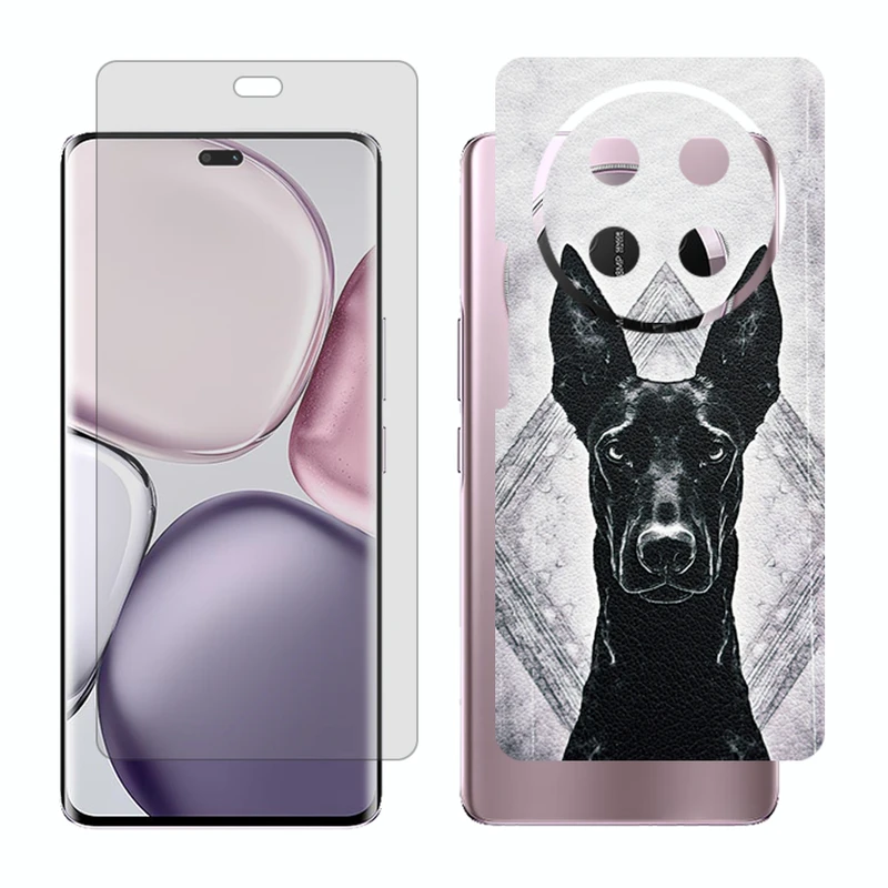 محافظ صفحه نمایش مات گلس مدل Together مناسب برای گوشی موبایل آنر X9c به همراه برچسب پوششی