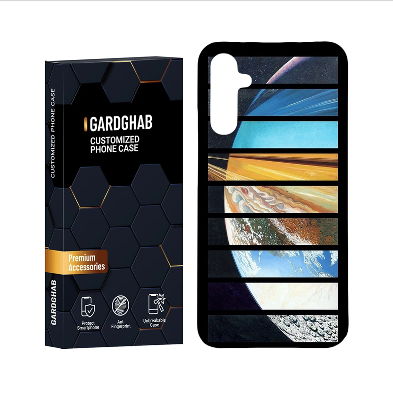 کاور گارد قاب مدل کهکشان مناسب برای گوشی موبایل سامسونگ Galaxy A34